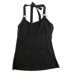 Banana Republic halter neck black top